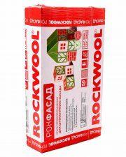 ROCKWOOL (Роквул) РокФасад 1000*600*50мм. (2,4м2=0,12м3) (115 кг/ м3, 4 плиты)