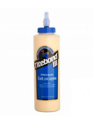 Клей ПВА D3 Titebond II Premium столярный влагостойкий (473 мл.)